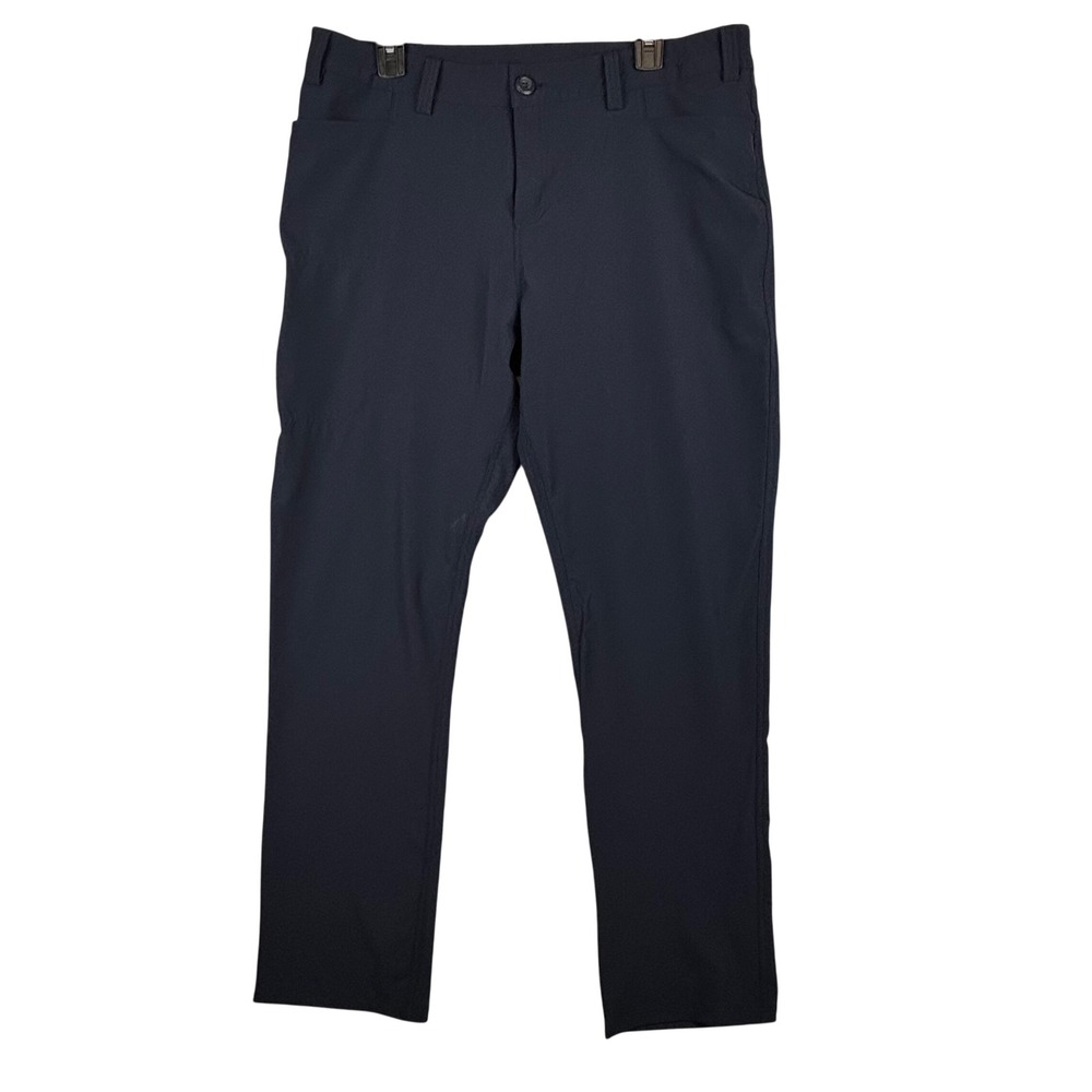 Willit Women Navy Blue Hiking‎ Golf Travel Pants Lightweight Activewear 37x30